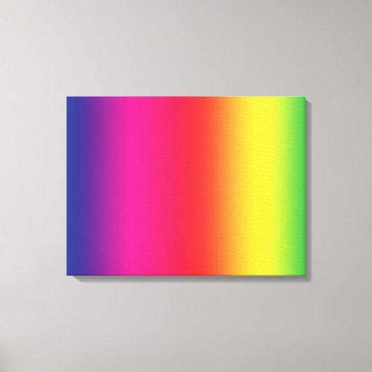 LGBT-Symbol für soziale Bewegung Leinwanddruck (Vorderseite)