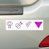 LGBT-Symbole Aufkleber Autoaufkleber (Auf Auto)