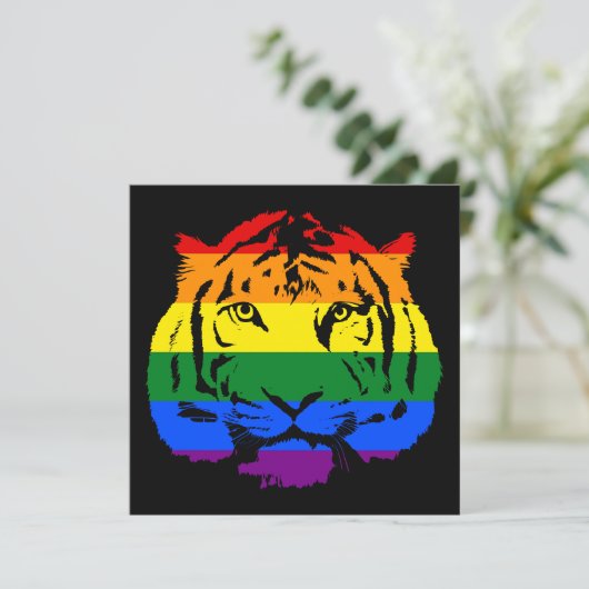 LGBT Tiger (Stehend Vorderseite)