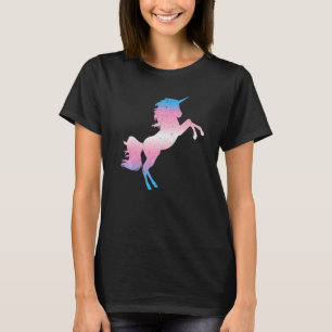 LGbt Trans Flag Transsexueller Pride Monat Einhorn T-Shirt