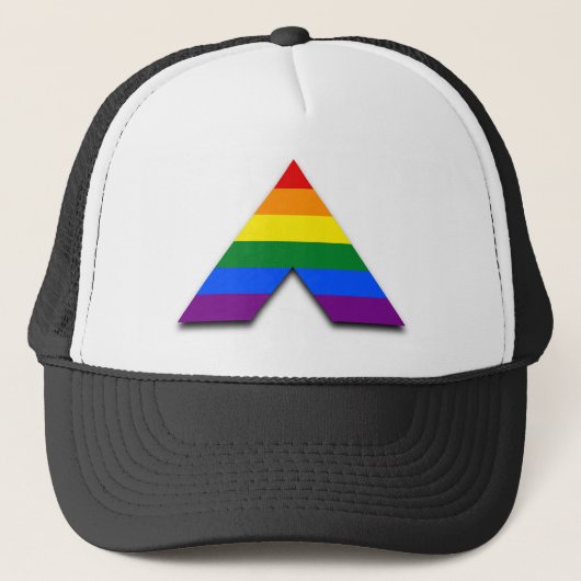 LGBT Trucker Hut Truckerkappe (Vorderseite)