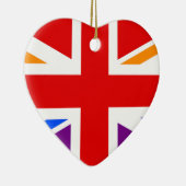 LGBT UK KERAMIK ORNAMENT (Rechts)