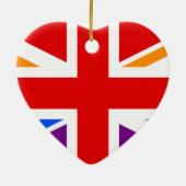 LGBT UK KERAMIK ORNAMENT (Hinten)