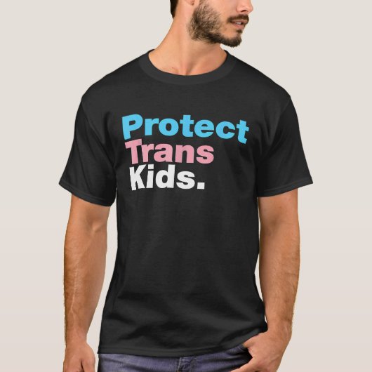 LGBT-Unterstützung Schützen Trans Kid LGBT Prix Me T-Shirt (Vorderseite)