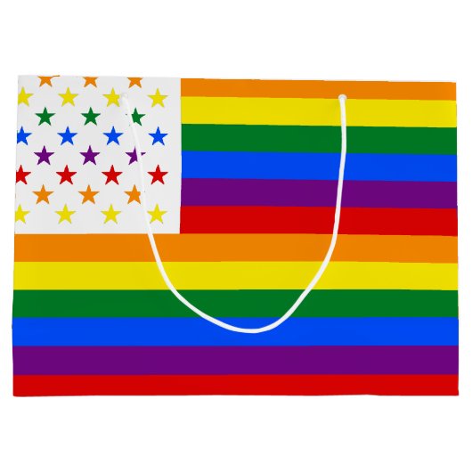 LGBT USA GROßE GESCHENKTÜTE (Rückseite)