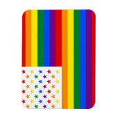 LGBT USA MAGNET (Vertikal)