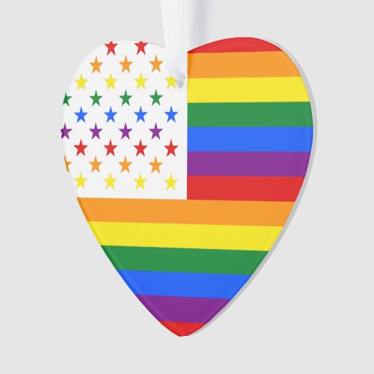 LGBT USA ORNAMENT (Vorderseite)