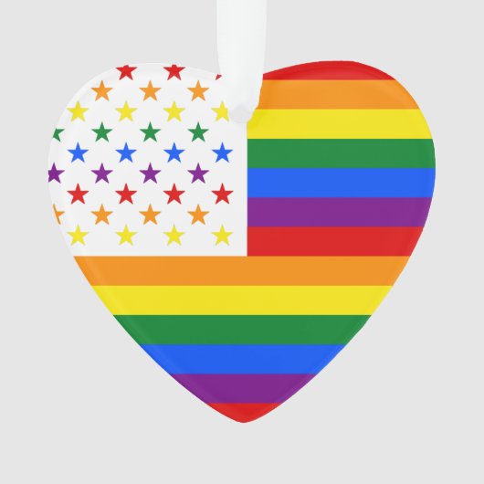 LGBT USA ORNAMENT (Vorderseite)
