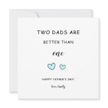 LGBT Vads Schwule Tag Zwei Väter niedlich, modern