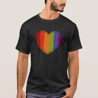 LGBT-Valentinstag Herzenpride Gay Lesbian T-Shirt