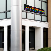 LGBT WELTWEITE PRIDE PARADE BANNER (Äußeres Gebäude)