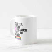 LGBT WIDERSTAND KAFFEETASSE (Vorderseite Links)