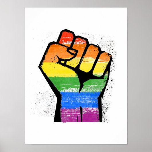 LGBT-Widerstandsfalte Poster (Vorne)