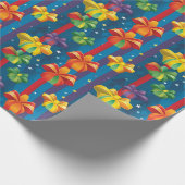 LGBT Wrapping Wonderland Geschenkpapier (Ecke)