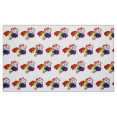 LGBT Xylophone Stoff (Fat Quarter (45,7 x 55,9 cm))