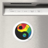 LGBT Ying Yang Magnet (In Situ (Geschirrspüler))