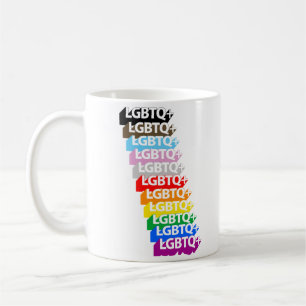 LGBTQ 3D KAFFEETASSE