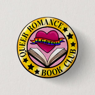 LGBTQ+-Abzeichen für Quee Romantik Button