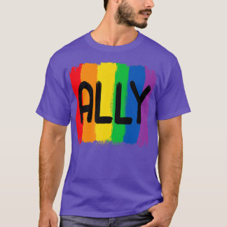 LGBTQ Allein LGBT Lesbischer Gay Biseual Pride Mon T-Shirt