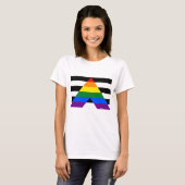 LGBTQ Allein, Unterstützen Sie Ihre Freunde und Fa T-Shirt (Vorne ganz)