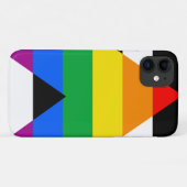 LGBTQ+-Alleinflagge Case-Mate iPhone Hülle (Rückseite (Horizontal))