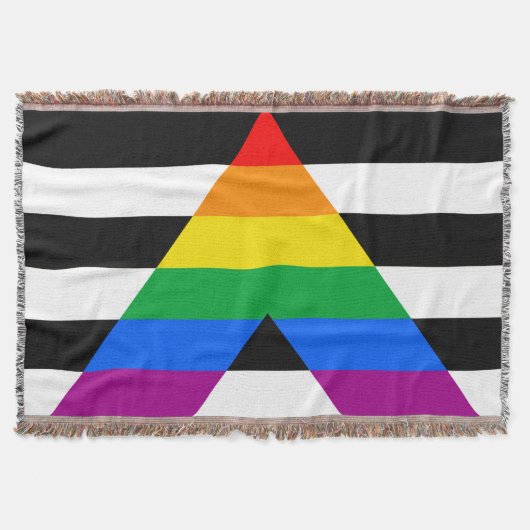 LGBTQ+-Alleinflagge Decke (Vorderseite)