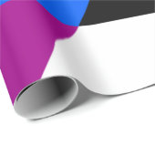 LGBTQ+-Alleinflagge Geschenkpapier (Rolleneckpunkt)