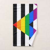 LGBTQ+-Alleinflagge Handtuch (Handtuch)