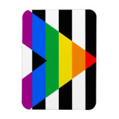 LGBTQ+-Alleinflagge Magnet (Vertikal)
