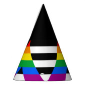 LGBTQ+-Alleinflagge Partyhütchen (Links)