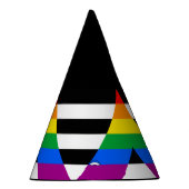 LGBTQ+-Alleinflagge Partyhütchen (Rechts)
