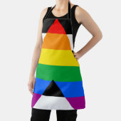 LGBTQ+-Alleinflagge Schürze (InSitu)