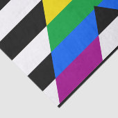 LGBTQ+-Alleinflagge Seidenpapier (Ausschnitt)