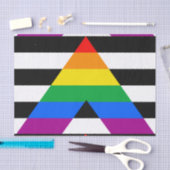 LGBTQ+-Alleinflagge Seidenpapier (Handwerk)