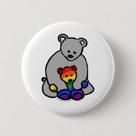 LGBTQ+-Alliga Button (Vorderseite)
