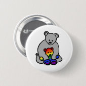 LGBTQ+-Alliga Button (Vorne & Hinten)