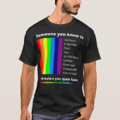 LGBTQ ALLY GAY PRIDE SHIRT RAINBOW FLAG PRIDE 2021 (Vorderseite)