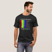 LGBTQ ALLY GAY PRIDE SHIRT RAINBOW FLAG PRIDE 2023 (Vorne ganz)