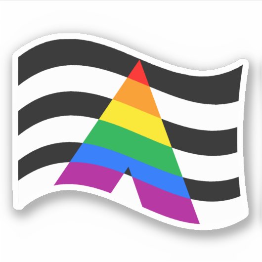 LGBTQ ALLY STICKER (Vorderseite)