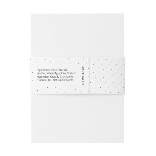 LGBTQ Artisan Made with Stolz Heart Soap Band Wrap (Rückseitenbeispiel)