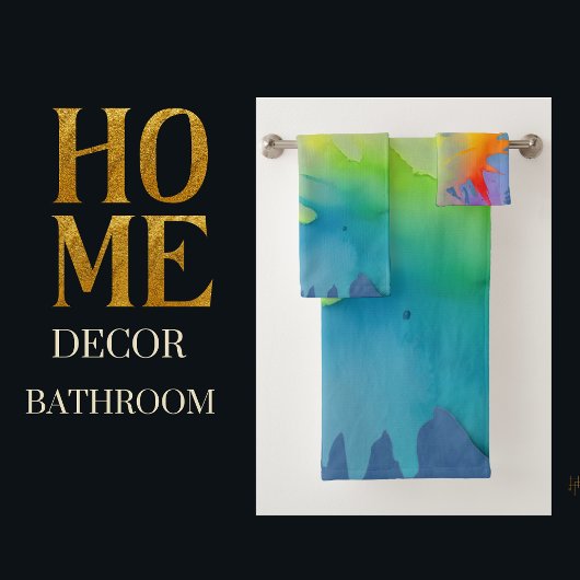 Lgbtq Badhandtuch Set