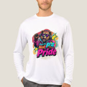 LGBTQ BearDJ VintageVibes Tri-Blend Shirt (Vorderseite)
