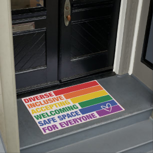 LGBTQ-Begrüßungsmatte - LGBT Doormat - Niedlich Do Fußmatte
