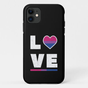 LGBTQ Bisexuellen-Stolz-Flagge Distressed Grunge L Case-Mate iPhone Hülle