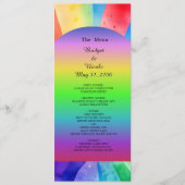 LGBTQ BiSH-Programm & Menü Programm (Vorderseite)