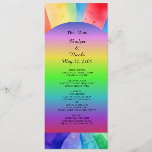 LGBTQ BiSH-Programm & Menü Programm (Vorderseite)