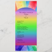 LGBTQ BiSH-Programm & Menü Programm (Rückseite)