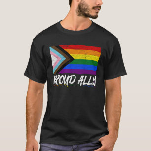 LGBTQ Black Pride Stolz Ally Lesbian Gay Bi Trans T-Shirt