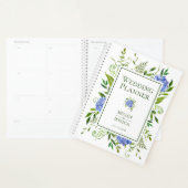LGBTQ Blue Hydrangeas Floral Wedding Planer (Anzeige)
