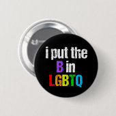 LGBTQ BUTTON (Vorne & Hinten)